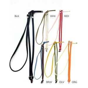 【クリックでお店のこの商品のページへ】Van Nuys USS-VN/BRW 帆布ウクレレストラップ