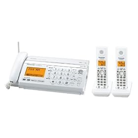 Panasonic �p�[�\�i�����ʎ��t�@�N�X �z���C�g �q�@2��^�C�v (A4���M/A4��M) KX-PW320DW-W