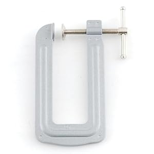 【クリックで詳細表示】Cクランプ 深アゴタイプ 25mm C-25D/C型クランプ/バイス【SK11】