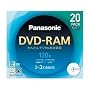 Panasonic DVD-RAM�f�B�X�N 4.7GB(�Ж�120��) 20���p�b�N LM-AF120LJ20