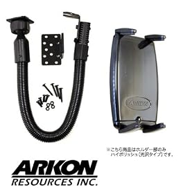 ARKON ��]�� �ԍڃz���_�[�i�V�[�g�{���g / �ԑ̌Œ��t�^�C�v�j / iPhone,iPhone 3G,3GS,iPhone4 �X�}�[�g�t�H���p