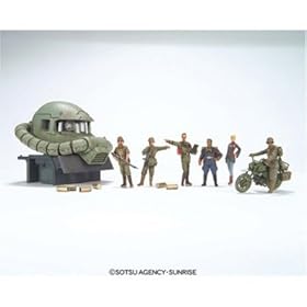 【クリックで詳細表示】Amazon.co.jp ｜ UCHG 1/35 ジオン公国軍 ランバ・ラル独立遊撃隊セット (機動戦士ガンダム) ｜ ホビー 通販