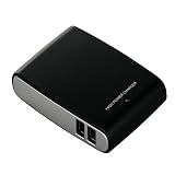 iBUFFALO �yiPadmini,iPad(Retina�f�B�X�v���C),iPhone5,iPhone4S����m�F�ρz USB�[�d��2A�Ή� iPad/iPhone�}���[�d�Ή�4�|�[�g �u���b�N BSIPA09BK�o�b�t�@���[�ɂ��