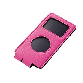 ELECOM �X�g���b�`�P�[�XiPod nano��p�s���N AVD-NPCANN2PN