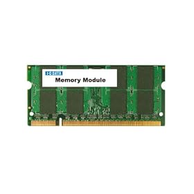 I-O DATA PC2-4200(DDR2-533)�Ή� DDR2�������[ 200�s�� S.O.DIMM 1GB SDX533-1GA