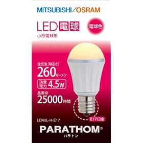 �O�H LDA5L-H-E17 LED�d�� PARATHOM ���^�d���` (4.5W�E�d���F�E3000K)
