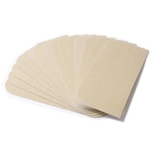 【クリックで詳細表示】洗える滑り止め階段マット15枚入 アイボリー(A479-S2)