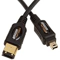 Amazon�x�[�V�b�N IEEE 1394 4-Pin/6-Pin FireWire Cable 1.8 m