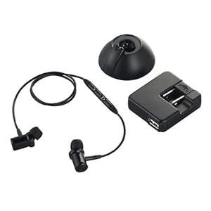 【クリックで詳細表示】iBUFFALO ステレオイヤホンBluetooth2.1対応ACアダプタ付