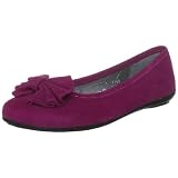 Petasil Junior Marcia Ballerina Shoe Fucsia Suede 5358 1 UK