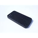 id America iPhone4S,iPhone4用 TPUケース SKYLINE ブラック idc401BLK