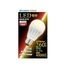 �O�H LED�d�� PARATHOM E26������ʓd���` 4.9W �d���F LDA5L-H-T2