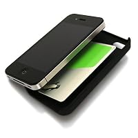 avenue-d Card-in Jacket for iPhone 4 ブラック（読取りエラー防止シート付属）