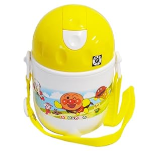 【クリックで詳細表示】アンパンマン ALストロー付き水筒 K-929
