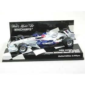 MINICHAMPS 1/43�X�P�[�� BMW �U�E�o�[ F1.06 #17 R.�N�r�T �uTHANKS MICHAEL�v