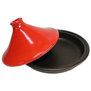 【クリックで詳細表示】【取得NG】エムズスタイル タジン鍋 20cm モロッコレッド