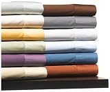  Pinzon Luxury 400-Thread-Count Egyptian Cotton Queen Sheet Set, White