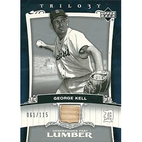 George Kell 2005 UD Trilogy Generations Past Lumber Silver 115������I(061/115) / �W���[�W �P��