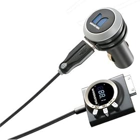 �y���s�A���i�z Monster Cable iCarPlay Wireless 1000 FM Transmitter for iPod and iPhone