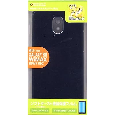ラスタバナナ　C766GWIMAX GALAXY S? WiMAX(ISW11SC)専用 ソフトケース　ブラック
