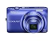 Nikon �f�W�^���J���� COOLPIX (�N�[���s�N�X) S6300 �X�^�C���b�V���u���[ S6300BL