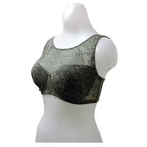 【クリックで詳細表示】魅せブラ カーキLL(バスト93～101cm)