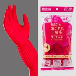 【クリックで詳細表示】ダンロップ 樹から生まれた手袋プリティーネ ピンク S