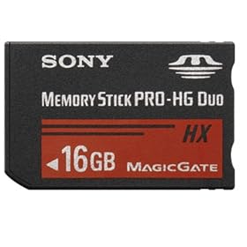 SONY �������[�X�e�B�b�N PRO-HG �f���I HX 16GB USB�A�_�v�^�t MS-HX16G