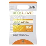  XBOX360 LIVE マイクロソフトポイントカード 4000 北米版