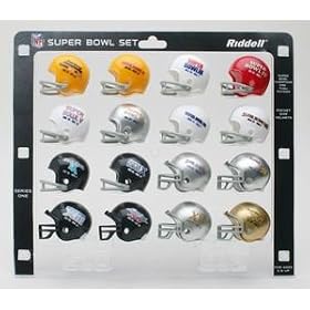 (���f��)Riddell NFL Super Bowl History Collector Set Series 1 -