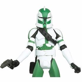 Hasbro �X�^�[�E�E�H�[�Y �N���[���E�E�H�[�Y �x�[�V�b�N�t�B�M���A �R�}���_�[�E�O���[/Star Wars 2010 The Clone Wars Action Figure CW21 Commander Gree�y���s�A���z