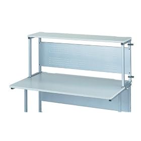���A�X ���ド�b�N �i�p�\�R���f�X�N DPX-1270 ��p�j ��1200mm�^�C�v �z���C�g�O���[�~�V���o�[ DPK-1240