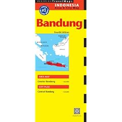 Periplus Travel Maps Bandung: Indonesia Area & City Map