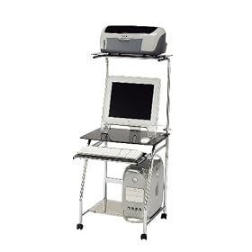 KOEKI �K���X�R���s���[�^�[�f�X�N �u���b�N PCW-50G(BK)