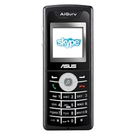 ASUS AiGuru S2 ���C�����X �X�J�C�v�t�H��Vista Sideshow Wireless Skype Phone