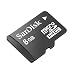SanDisk microSDHC 8GB �T���f�B�X�N SD�ϊ��A�_�v�^�[�t�� �o���N�i
