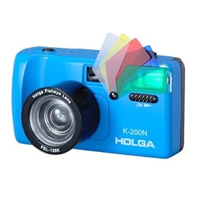 HOLGA K200N�t�B�b�V���A�C �u���[ �J���[�t�B���^�[�����X�g���{�t�� HOLGAK200NFELBL