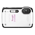 OLYMPUS �f�W�^���J���� TG-620 �z���C�g 5m�h�� 1.5m�ϗ����Ռ� -10���ϒቷ 1200����f ���ʏƎˌ^CMOS ���w5�{�Y�[�� DUAL IS �n�C�r�W�������[�r�[ 3.0�^LCD �L�p28mm 3D�t�H�g�@�\ TG-620 WHT