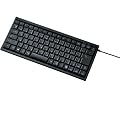 ELECOM �p���^�O���t���L�[�{�[�h 86�L�[ USB M�T�C�Y �u���b�N TK-FCP026BK