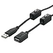 iBUFFALO USB�����P�[�u�� �X�C�b�`�t�G�R�^�C�v 2.0m �u���b�N BSUAAS20BK