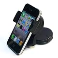 �z�Վԍڃz���_�[�@�u���b�N iPod / iPhone / GPS / PDA / PSP��e�g�ѓd�b�d�b�Ή��@windshield car holder �i1422-1�j