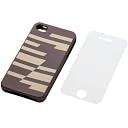 ELECOM iPhone4S 対応 シリコンケース テクスチャ4 PS-A11SCT4