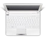 acer Aspire One AO532H 10.1�C���`WSVGA with office �p�[���E�V���o�[ AO532H-W123F