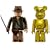 INDIANA JONES TM KUBRICK & GOLDENIDOL BE@RBRICK SET