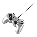 iBUFFALO USB�Q�[���p�b�h 12�{�^�� PC/PS3�Ή� �U��/�A�ˋ@�\ �V���o�[ BSGP1204PSV