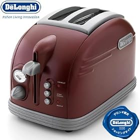 �f�����MDeLonghi �W�[�i�E���[�U �|�b�v�A�b�v�g�[�X�^�[CTM2023J-R