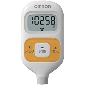 �I������(OMRON) �I�����������v Walking style �I�����W HJ-203-D
