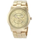 Vernier VNR200 Round Gold-Tone Bracelet Quartz Watch