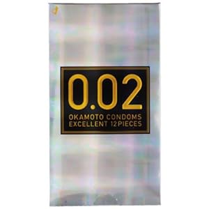 【クリックで詳細表示】【OKAMOTO CONDOMS 0.02 EX】 オカモト コンドームズ 0.02 EX 1箱12個入