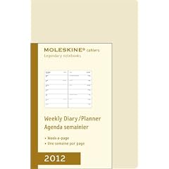 MOLESKINE �����X�L�� 2012�N �J�C�G�E�B�[�N���[�_�C�A���[ / �E�B�[�g